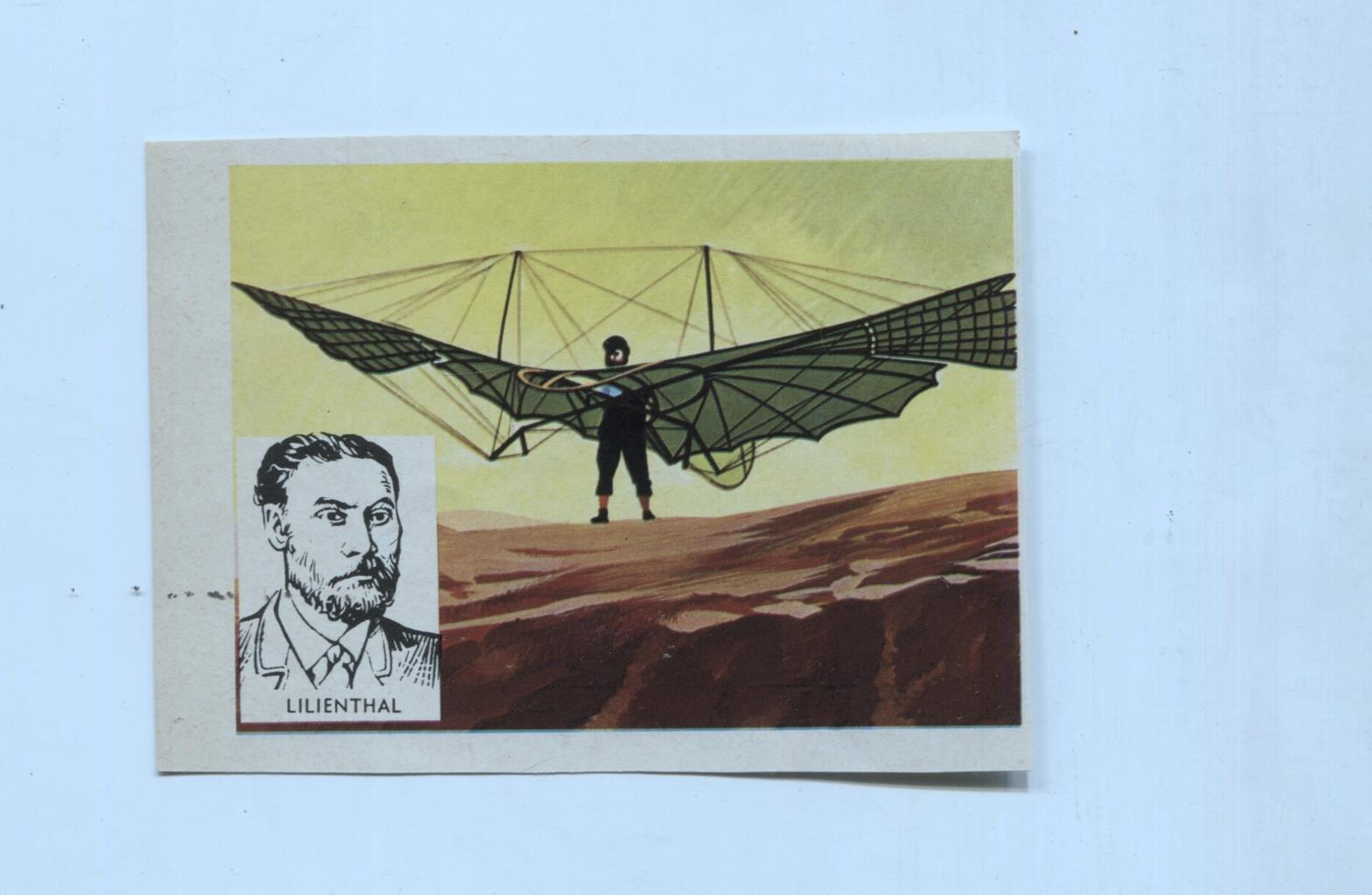 Cromo La Conquista del Cielo numero 022: Otto Lilienthal
