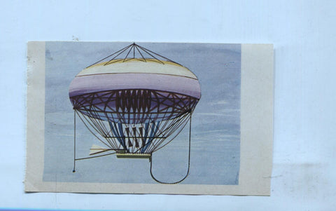 Cromo La Conquista del Cielo numero 029: J.B.M. Meusnier