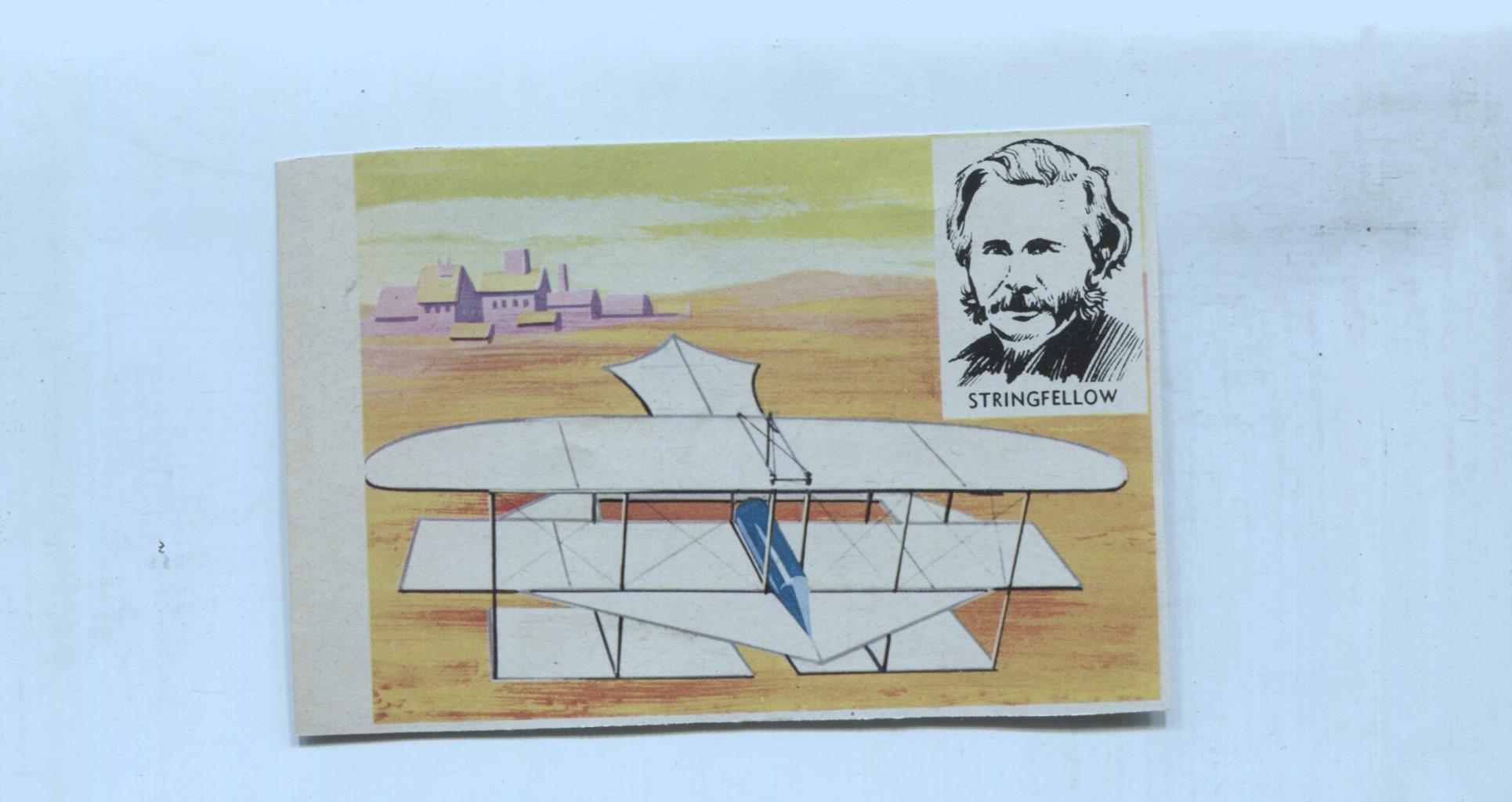 Cromo La Conquista del Cielo numero 015: Stringfellow