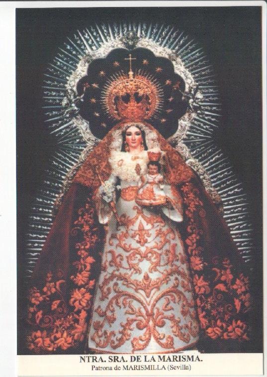 Postal JC0605: Ntra. Sra. de la Marisma. Patrona de Marismilla (Sevilla)