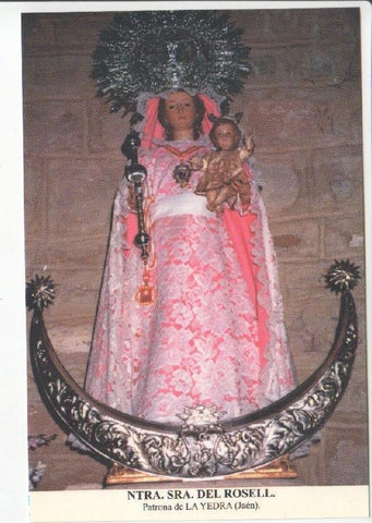 Postal JC0607: Ntra. Sra. del Rosell. Patrona de la Yedra (Jaen)