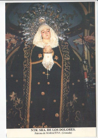 Postal JC0608: Ntra. Sra. de los Dolores. Patrona de la Macarena (Granada)