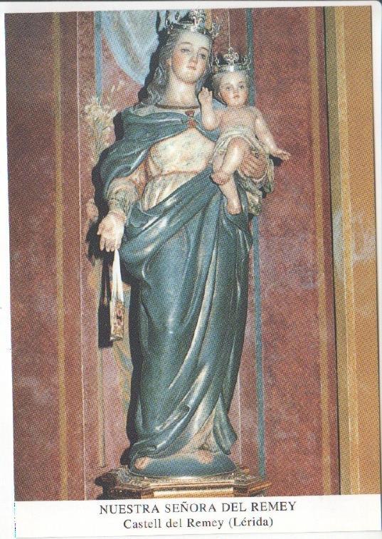 Postal JC0612: Ntra. Sra. La Virgen del Cos. Ermita de Montagut (Gerona)