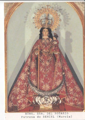 Postal JC0616: Ntra. Sra. del Rosario. Patrona de Beniel (Murcia)