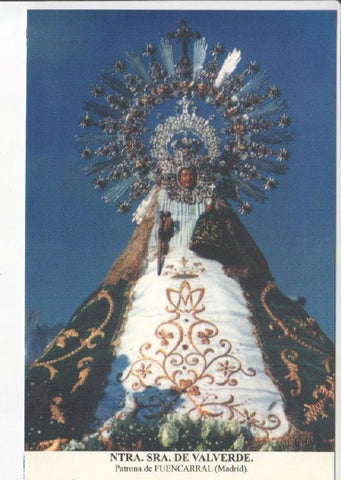 Postal JC0628: Ntra. Sra. de Valverde. Patrona de Fuencarral (Madrid)