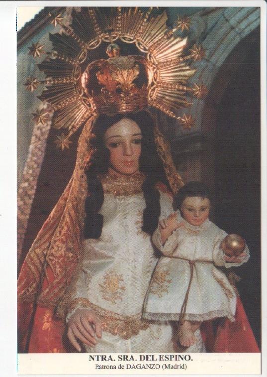 Postal JC0629: Ntra. Sra. del Espino. Patrona de Daganzo (Madrid)