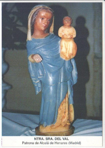 Postal JC0631: Ntra. Sra. Madre del Val. Patrona de Alcala de Henares (Madrid)