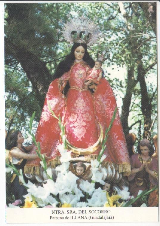 Postal JC0653: Ntra. Sra. del Socorro. Patrona de Illana (Guadalajara)