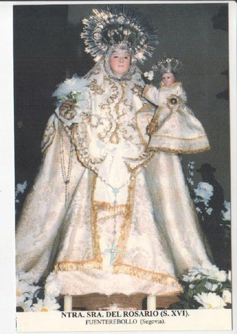 Postal JC0662: Ntra. Sra. del Rosario (s. XVI). Fuenterebollo (Segovia)