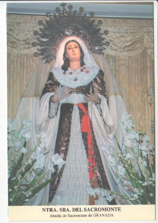 Postal JC0665: Ntra. Sra. del Sacromonte. Abadia de Sacromonte de Granada