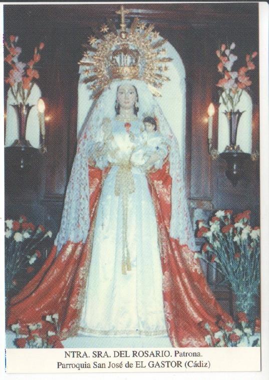 Postal JC0666: Ntra. Sra. del Rosario. Parroquia de San Jose de El Gastor (Cadiz)