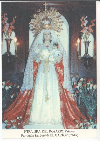 Postal JC0666: Ntra. Sra. del Rosario. Parroquia de San Jose de El Gastor (Cadiz)