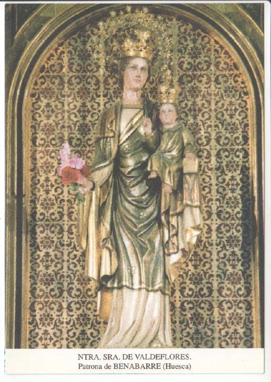 Postal JC0669: Ntra. Sra. de Valdeflores. Patrona de Benabarre (Huesca)