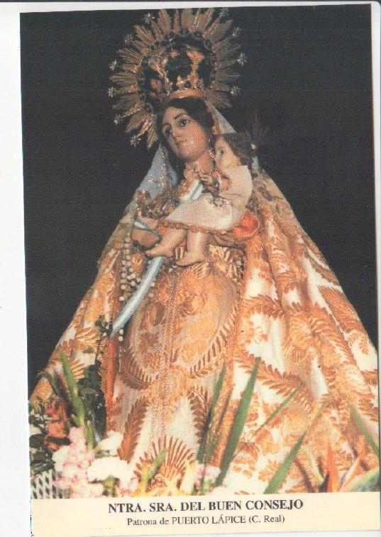 Postal JC0674: Ntra. Sra. del Buen Consejo. Patrona de Puerto Lapice (C. Real)