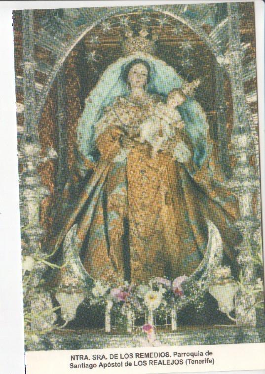 Postal JC0691: Ntra. Sra. de los Remedios. Parroquia de Santiago Apostol de Los Realejos (Tenerife)