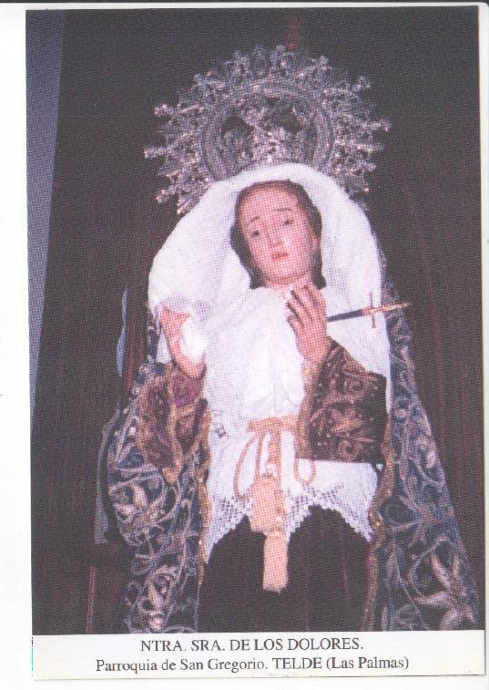 Postal JC0692: Ntra. Sra. de los Dolores. Parroquia de San Gregorio. Telde (Las Palmas)