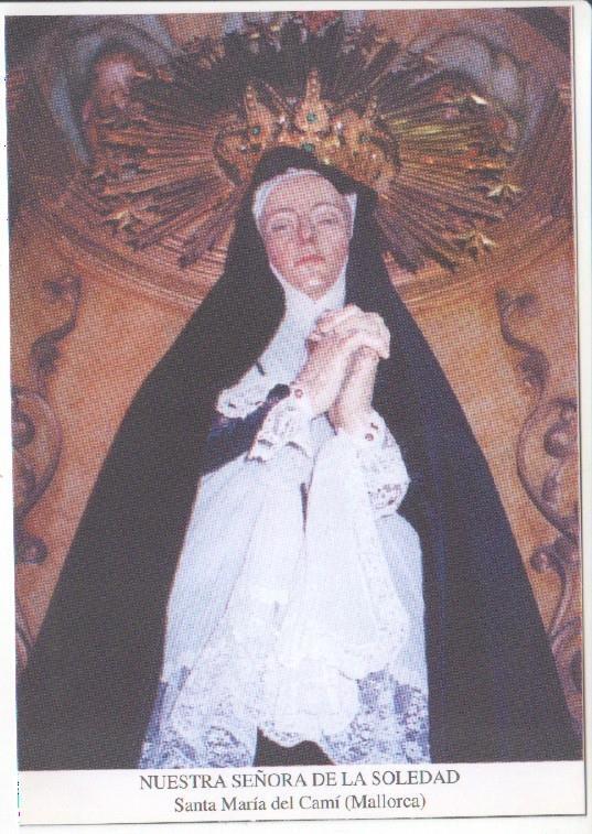 Postal JC0698: Ntra. Sra. de la Soledad. Santa Maria del Cami (Mallorca)