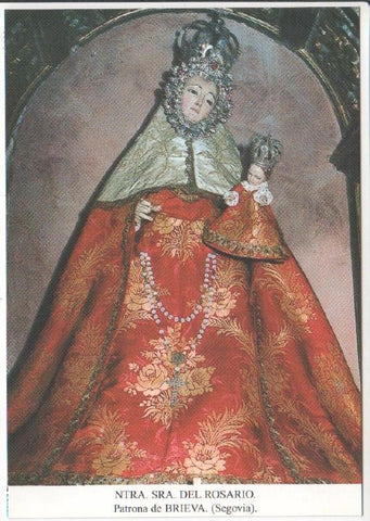 Postal JC0704: Ntra. Sra. del Rosario. Patrona de Brieva (Segovia)