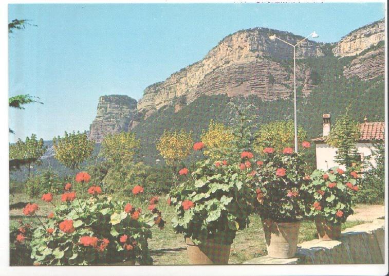 Postal JC0705: Sau. Puig de la Força desde l'Hotel de la Riba