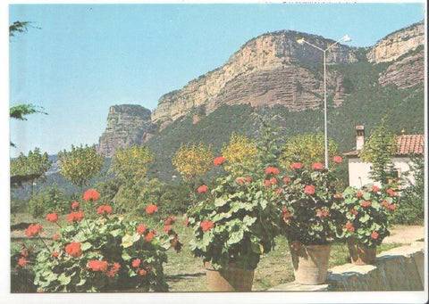 Postal JC0705: Sau. Puig de la Força desde l'Hotel de la Riba