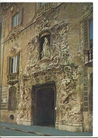 Postal JC0735: Valencia. Fachada del Palacio del Marques de Dos Aguas