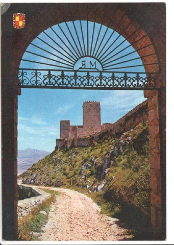 Postal JC0744: Jaen. Castillo de Santa Catalina. Puerta de entrada