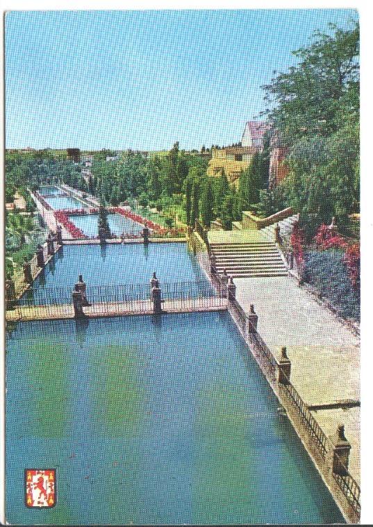 Postal JC0747: Cordoba. Jardines del Alcazar