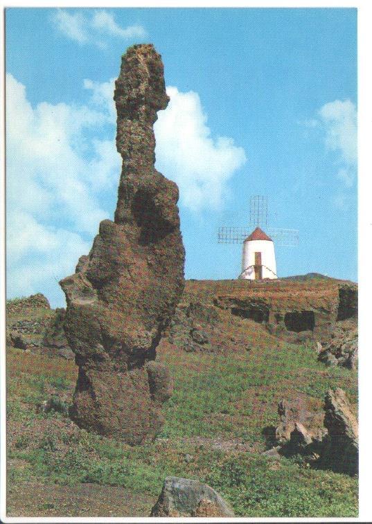 Postal JC0754: Lanzarote. Caprichos volcanicos