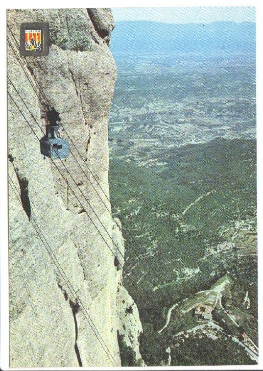 Postal JC0760: Montserrat. Aeri de S. Jeroni