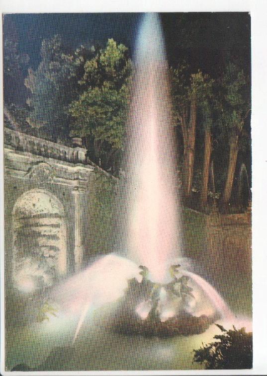 Postal JC0772: The Dragons' Fountain. Tivoli - Villa d'Este