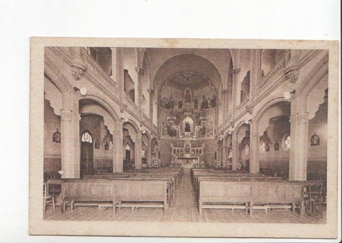 Postal JC0851: Colegio de Nª Sª de la Bonanova. Capilla. Postal en B/N