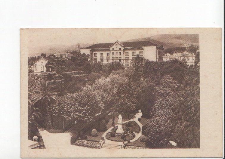 Postal JC0852: Colegio de Nª Sª de la Bonanova. Vista General. Postal en B/N
