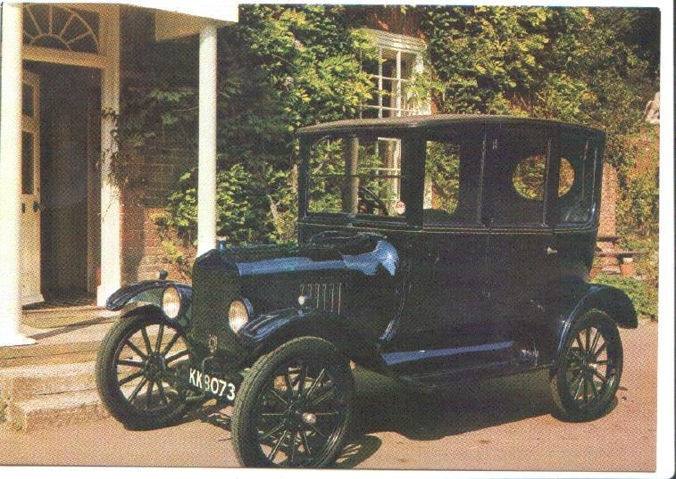 Postal JC0854: Ford 1902. Coche de Epoca