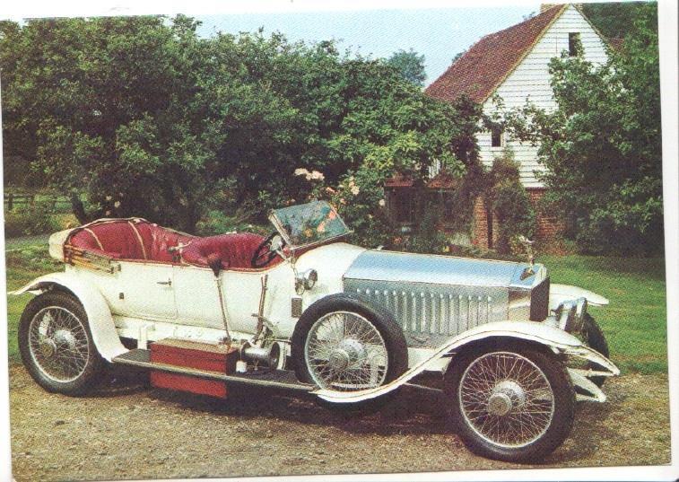 Postal JC0855: Rolls Royce Ghost 1914. Coche de Epoca