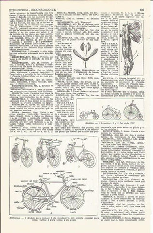 LAMINA 21412: Bicicletas