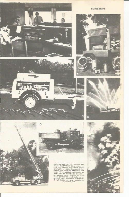 LAMINA 21416: Bomberos