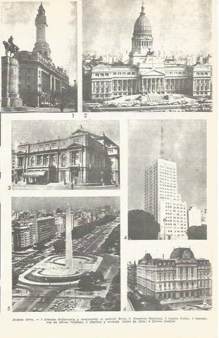LAMINA 21426: Vistas de Buenos Aires