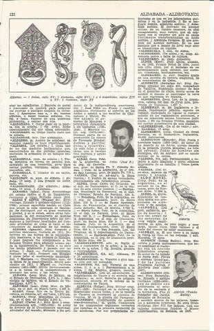 LAMINA 21356: Tipos de aldabas