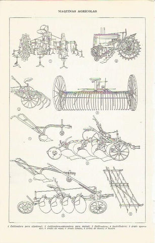 LAMINA 21350: Maquinas agricolas