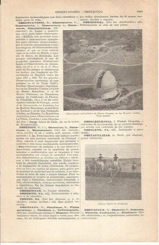 LAMINA 21342: Vista del Observatorio del Monte Palomar en California
