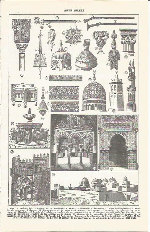 LAMINA 21378: Arte arabe