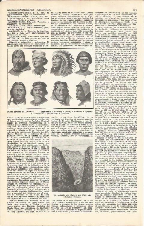 LAMINA 21367: Etnias de America