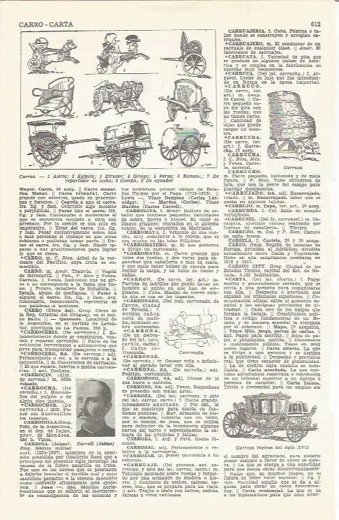 LAMINA 21442: Tipos de carros