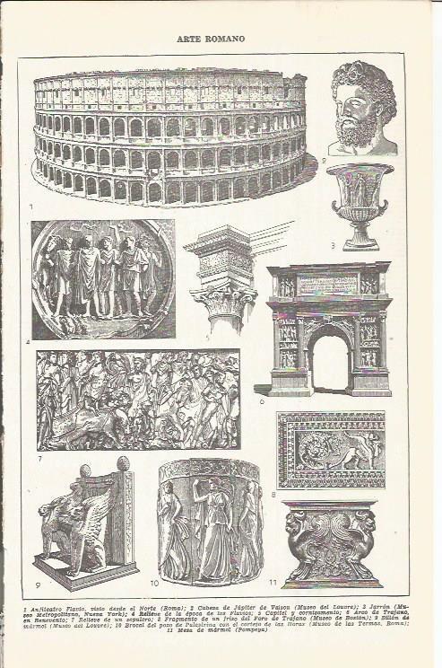 LAMINA 21516: Arte Romano