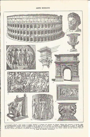 LAMINA 21516: Arte Romano