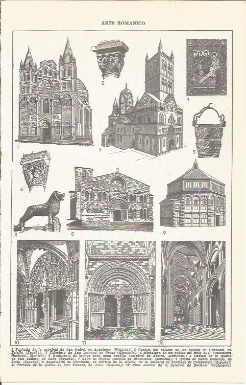 LAMINA 21515: Arte Romanico