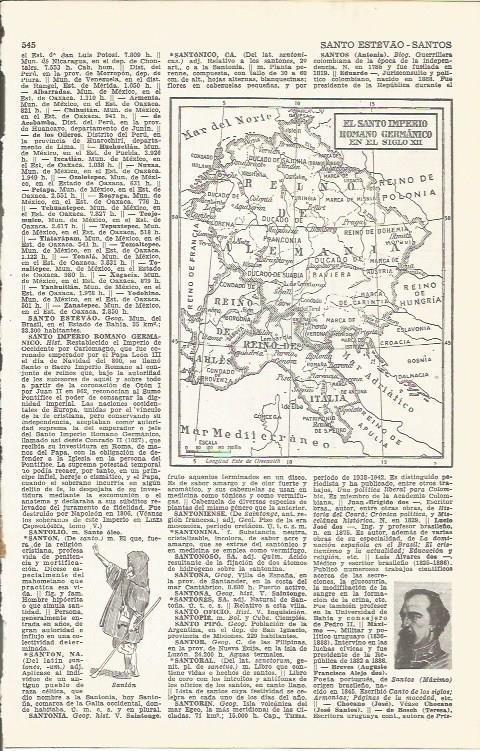 LAMINA 21533: Mapa del Imperio Romano Germanico en el siglo XII