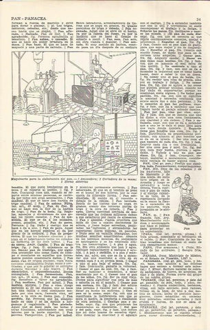 LAMINA 21458: Maquinaria para hacer pan