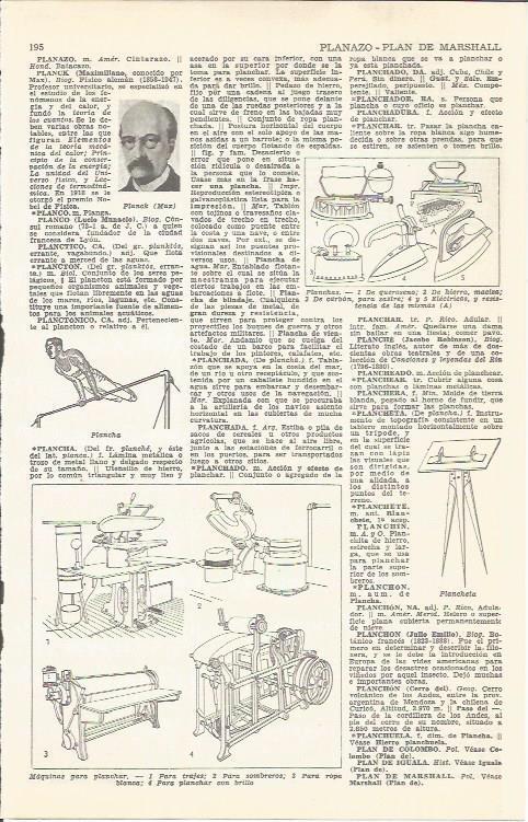 LAMINA 21485: Maquinas para planchar