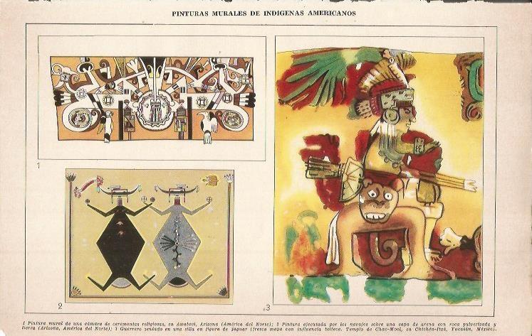 LAMINA 21479: Pinturas de indigenas de America
